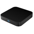 OWC miniStack STX - HDD / SSD-Gehäuse - 3.5/5.25" - M.2 - PCI Express - USB Anschluss - Schwarz