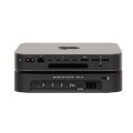 OWC miniStack STX - HDD / SSD-Gehäuse - 3.5/5.25" - M.2 - PCI Express - USB Anschluss - Schwarz