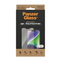 PanzerGlass ® Displayschutz iPhone 14 Plus | 13 Pro Max | Classic Fit - Apple - Apple - iPhone 14 Plus - Apple - iPhone 13 Pro Max - Trockene Anwendung - Kratzresistent - Schockresistent - Antibakteriell - Transparent - 1 Stück(e)