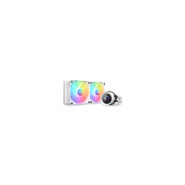 NZXT Kraken 240 RGB - All-in-One-Flüssigkeitskühler - 12 cm - Weiß