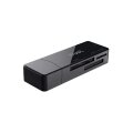 Trust NANGA - MS Micro (M2) - Speicherstick (MS) - MicroSD (TransFlash) - SD - Schwarz - USB 3.2 Gen 1 (3.1 Gen 1) Type-A - 19 g - 95 mm - 15 mm
