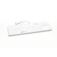 GETT Cleantype Prime Touch+ - Volle Größe (100%) - Kabelgebunden - USB - Weiß