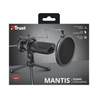 Trust GXT 232 Mantis - PC-Mikrofon - -38 dB - 50 - 16000 Hz - 32 Ohm - Omnidirektional - Kabelgebunden