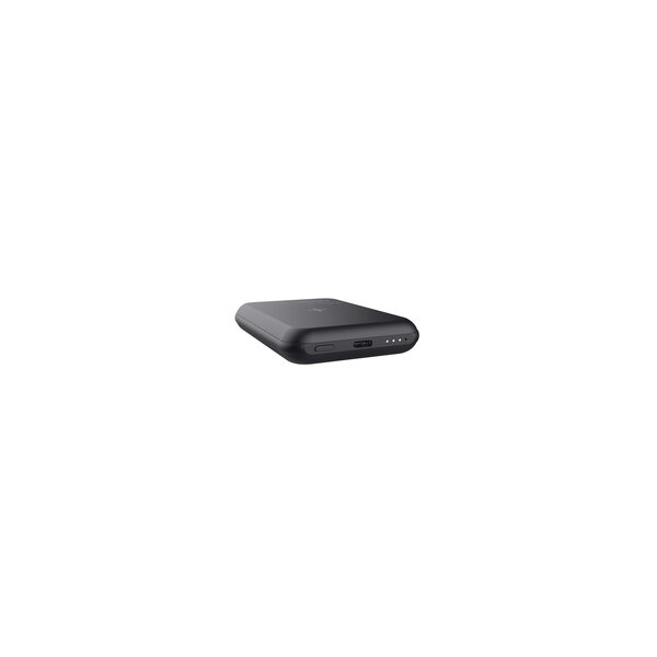 Trust Magno - 5000 mAh - Lithium Polymer (LiPo) - Kabelloses Aufladen - 3,7 V - Schwarz
