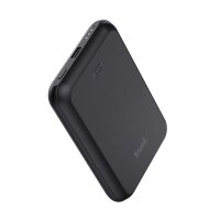 Trust Magno - 5000 mAh - Lithium Polymer (LiPo) - Kabelloses Aufladen - 3,7 V - Schwarz