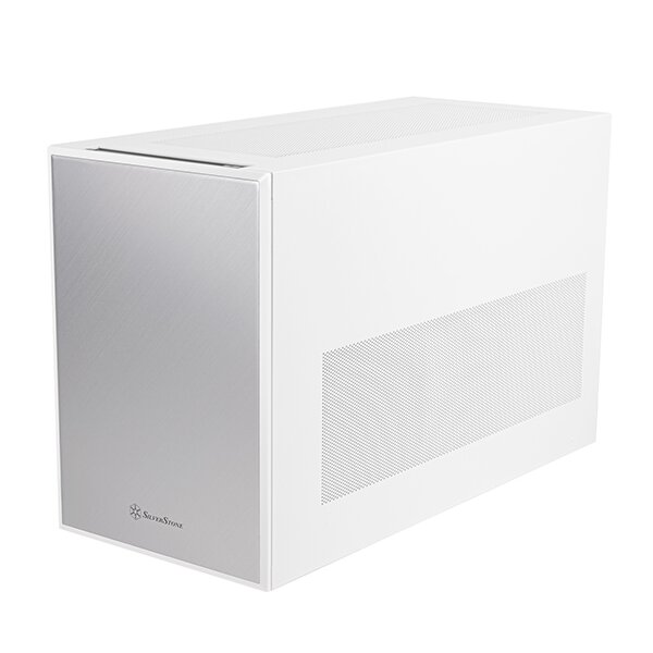 SilverStone SST-SG17W Cube PC Weiß micro ATX Mini-DTX Mini-ITX - Cube-Gehäuse - ATX