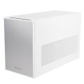 SilverStone SST-SG17W Cube PC Weiß micro ATX Mini-DTX Mini-ITX - Cube-Gehäuse - ATX