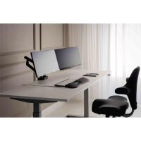 Bakker E. Flexible Monitorarm Dual schw.
