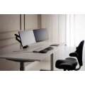Bakker E. Flexible Monitorarm Dual schw.