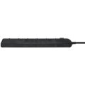 Brennenstuhl 1153110116 - 2 m - Drinnen - IP20 - Schwarz - 6 AC-Ausgänge - 16 A