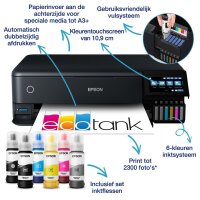 Epson EcoTank ET-8550 - Tintenstrahl - Farbdruck - 5760 x 1440 DPI - A3 - Direktdruck - Schwarz