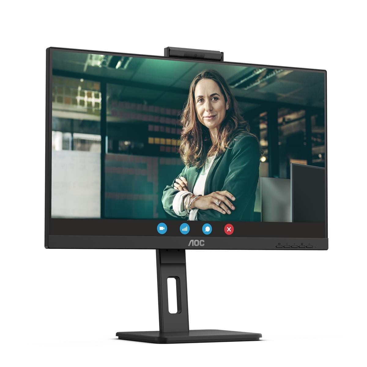 AOC Q27P3CW - 68,6 cm (27") - 2560 x 1440 Pixel - Quad HD - LED - 4 ms - Schwarz