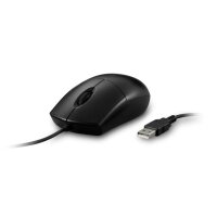 Kensington Pro Fit® Abwaschbare Maus - Beidhändig - Optisch - USB - 1600 DPI - Schwarz