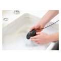 Kensington Pro Fit® Abwaschbare Maus - Beidhändig - Optisch - USB - 1600 DPI - Schwarz