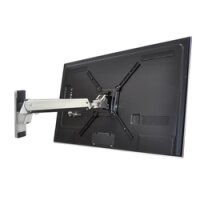 Ergotron Interactive Arm - VHD - 31,8 kg - 76,2 cm (30") - 152,4 cm (60") - 600 x 200 mm - Höhenverstellung - Aluminium - Schwarz