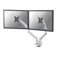 Neomounts Next Slim Desk Mount double display topfix clamp & grommet