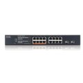 ZyXEL XMG1915-18EP - Managed - L2 - 2.5G Ethernet (100/1000/2500) - Power over Ethernet (PoE) - Rack-Einbau