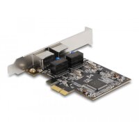 Delock PCI Express x1 Karte auf 2 x RJ45 Gigabit LAN...