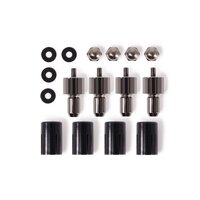 Alphacool 15725 - Montageset - Schwarz - Edelstahl - 25...