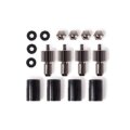 Alphacool 15725 - Montageset - Schwarz - Edelstahl - 25 mm - 10 g