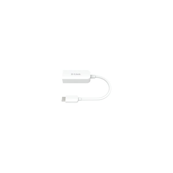 D-Link DUB-E250 - Kabelgebunden - USB Typ-C - Ethernet - 2500 Mbit/s - Weiß