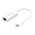 D-Link DUB-E250 - Kabelgebunden - USB Typ-C - Ethernet - 2500 Mbit/s - Weiß