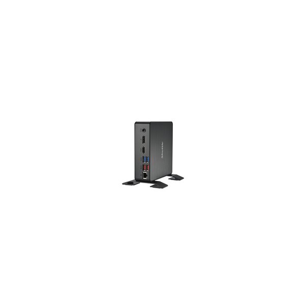 Shuttle XPC Nano PC NC40U7 - Intel Core i7-1255U - 1x HDMI - 1x DP,1xUSB-C/DP - 6x USB3.2 - 1x 2.5" bay - 2x M.2 - 1x LAN - RAID - 24/7 Dauerbetrieb - inkl. VESA & Stand - 0.84L sized PC - Mini-PC Barebone - Intel SoC - DDR4-SDRAM - PCI Express - Serial A