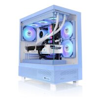 Thermaltake Geh View 270 TG Midi Tower"ARGB Hyndran." Blue retail