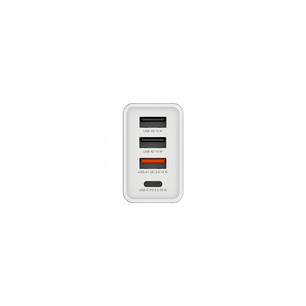 Verbatim CHR-30EU2 USB Ladegerät 30 W 3x USB-A 1x USB-C PD QC 3.0 PD 3.0