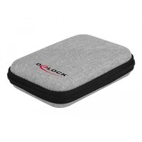 Delock 18422 - Cover - Polyester - Schwarz - Grau - 2.5 Zoll - 2.5" - Schockresistent