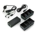 Zebra SAC-MPP-6BCHUK1-01 - AC - ZQ610 - ZQ620 - QLn220 - QLn320 - QLn420 - QLn220 HC - QLn320 HC - ZQ510 - ZQ520 - Schwarz - Indoor Batterieladegerät - Gleichstrom