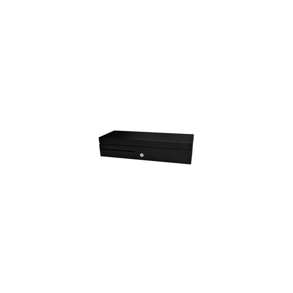 APG Cash Drawer ECD460B-BLK - Manuelle Kassenlade - Schwarz - 460 mm - 170 mm - 100 mm