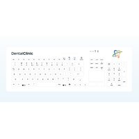 GETT CleanKeys CK4W - Tastatur - mit Touchpad