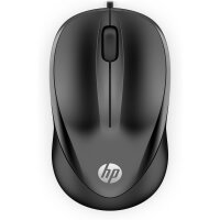 HP Kabelgebundene Maus 1000 - Beidhändig - USB Typ-A...