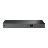 TP-LINK Smart PoE Switch T1500-28PCT - Switch - 24 x 10/100 (PoE) + 2 x SFP + 4 x 10/100/1000