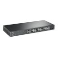 TP-LINK Smart PoE Switch T1500-28PCT - Switch - 24 x 10/100 (PoE) + 2 x SFP + 4 x 10/100/1000