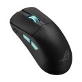 ASUS ROG Harpe Ace Aim Lab Edition - Beidhändig - Optisch - RF Wireless + Bluetooth + USB Type-A - 36000 DPI - Schwarz