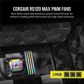 Corsair RS120 Max Triple Pack - Gehäuseluefter - 120 mm Packung mit 3 - Gehäuse-Lüfter - 29,5 dB