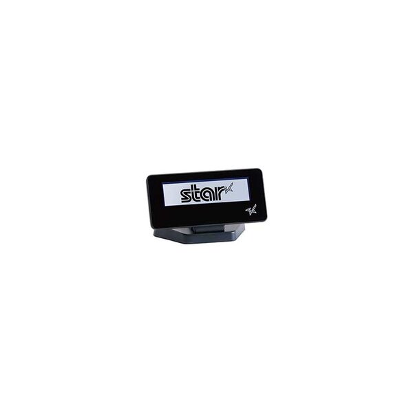 Star Micronics SCD222U - 2 Zeilen - 20 Ziffern - Schwarz - 0 - 40° - USB 2.0 - 141 mm