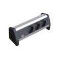 Bachmann DESK 1 - Schwarz - Grau - 3 AC-Ausgänge - 230 V - 16 A