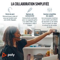 HP Poly BW 3210 USB-C HS+USB-C/A (Bulk) - Headset