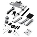 StarTech.com Computerarbeitsplatz zur Wandmontage - Gelenk-Stehpult mit ergonomischem - höhenverstellbarem Monitorarm und gepolstertem Tastaturfach - 34 "VESA-Display - Verstellbarer Wand-Sitzständer - Silber - 76,2 cm (30") - 9 kg - Wand - 33 cm (13") -