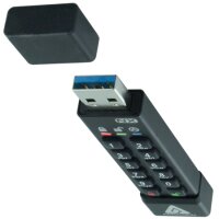 Apricorn ASK3-NX-64GB - 64 GB - USB Typ-A - 3.2 Gen 2 (3.1 Gen 2) - 77 MB/s - andere - Schwarz