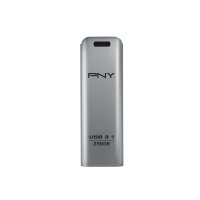 PNY FD256ESTEEL31G-EF - 256 GB - 3.2 Gen 1 (3.1 Gen 1) -...
