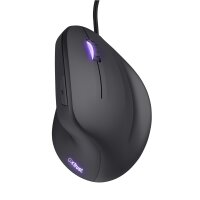 Trust GXT 144 Rexx - rechts - Vertikale Ausführung - Optisch - USB Typ-A - 10000 DPI - Schwarz