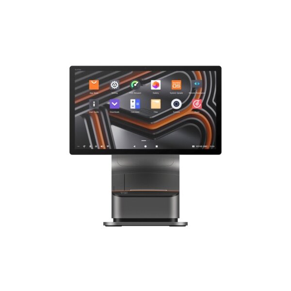 Sunmi T3 PRO MAX, NFC, 39,6cm (15,6), Full HD, USB, USB-C, BT (BLE), Ethernet, WLAN, schwarz, orange