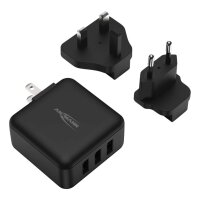 Ansmann TC315 - Indoor - AC - 5 V - 3 A - Schwarz