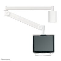 Neomounts FPMA-HAW100 Medizinische Wandhalterung für Monitore 10-24" - H 0-170 cm - Gasfeder - 6 kg - 25,4 cm (10") - 61 cm (24") - 100 x 100 mm - Höhenverstellung - Weiß