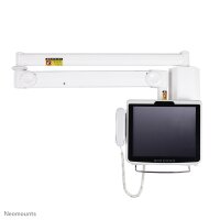 Neomounts FPMA-HAW100 Medizinische Wandhalterung für Monitore 10-24" - H 0-170 cm - Gasfeder - 6 kg - 25,4 cm (10") - 61 cm (24") - 100 x 100 mm - Höhenverstellung - Weiß