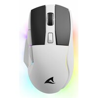 Sharkoon Maus Shark SGM50W Optisch weiß - Maus - 6.400 dpi